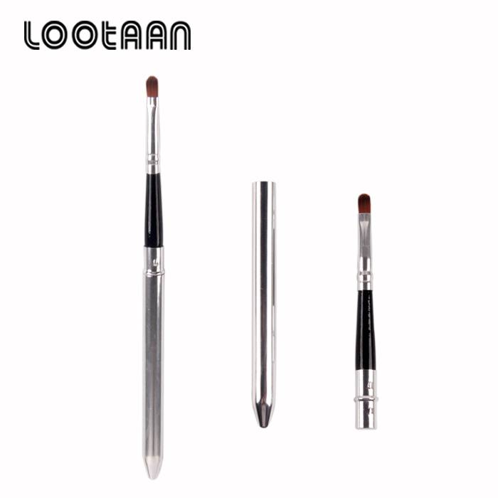 Cosmetics Wholesale Waimaotong 2017 Portable Nylon Hair Lipstick Gloss Makeup Lip Brush Private Label